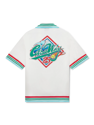 Casa Way World Series Short Sleeve Silk Shirt