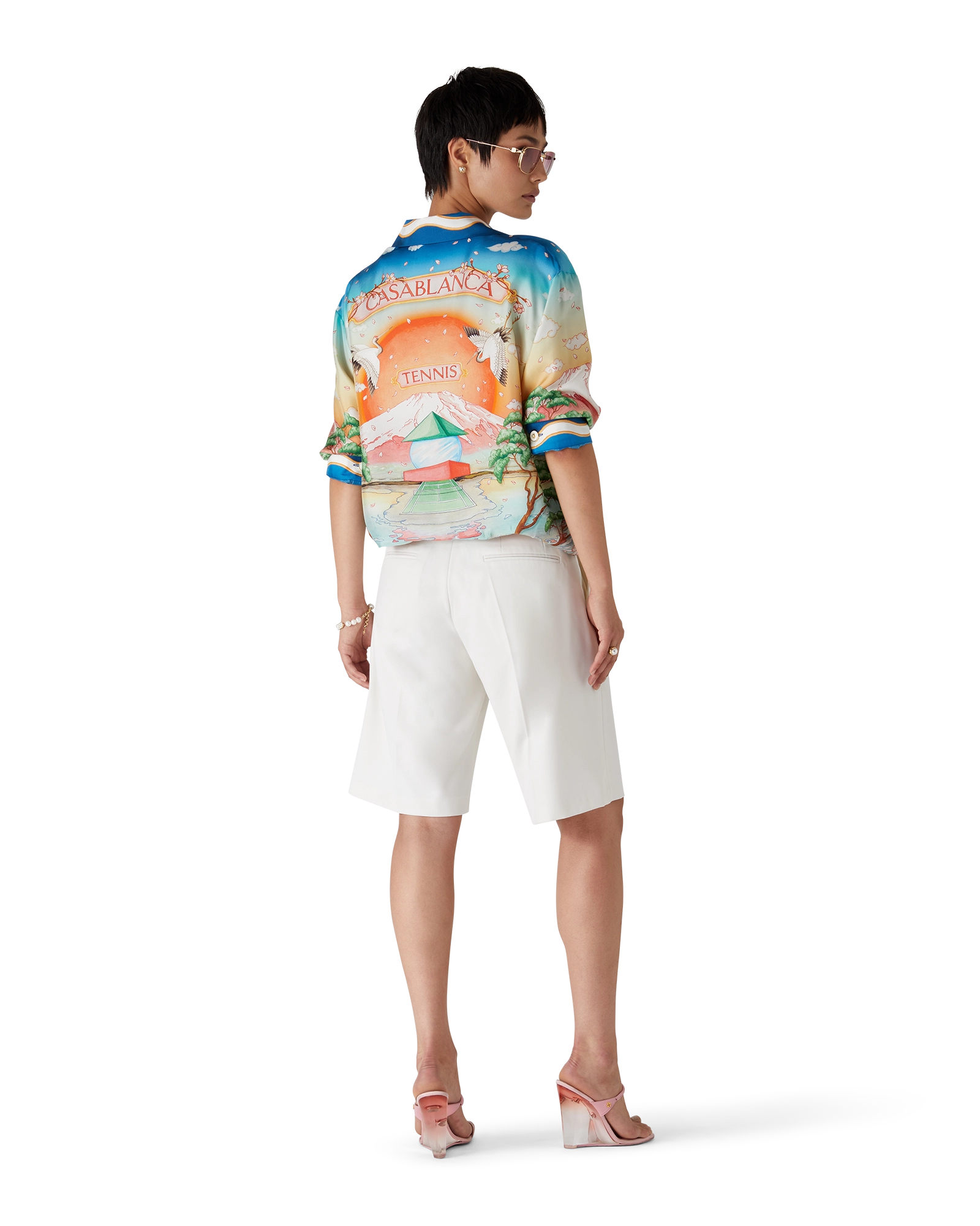 Tennis Club Silk Long Sleeve Shirt - 图片 3