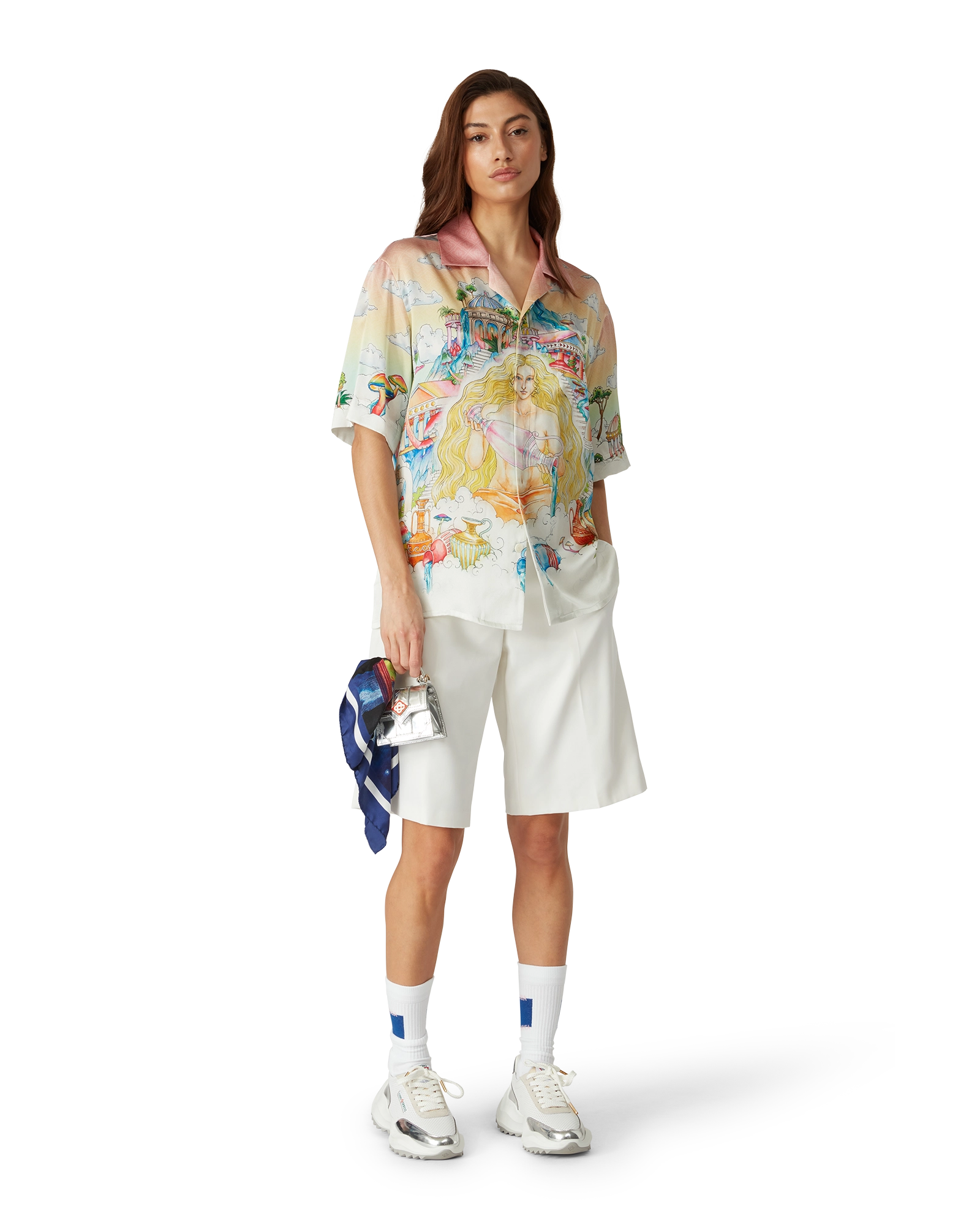 The Road To Knowledge Short Sleeve Silk Shirt - 图片 2