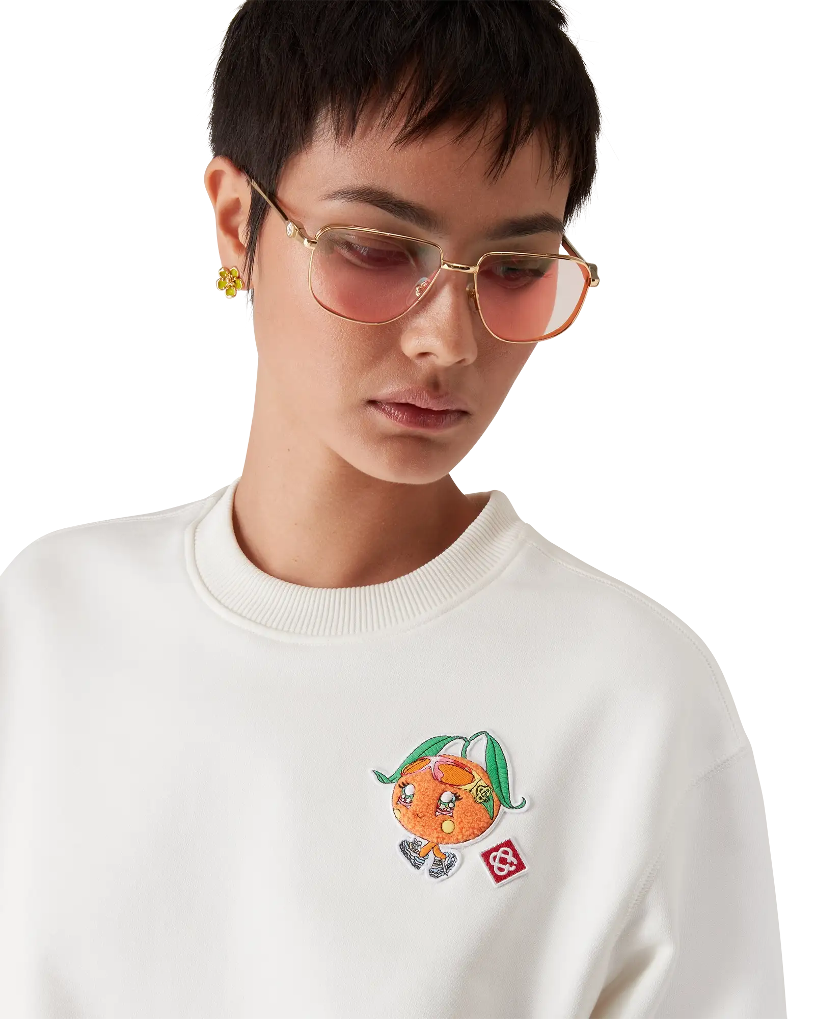 Orange Mascot Sweatshirt - 图片 5