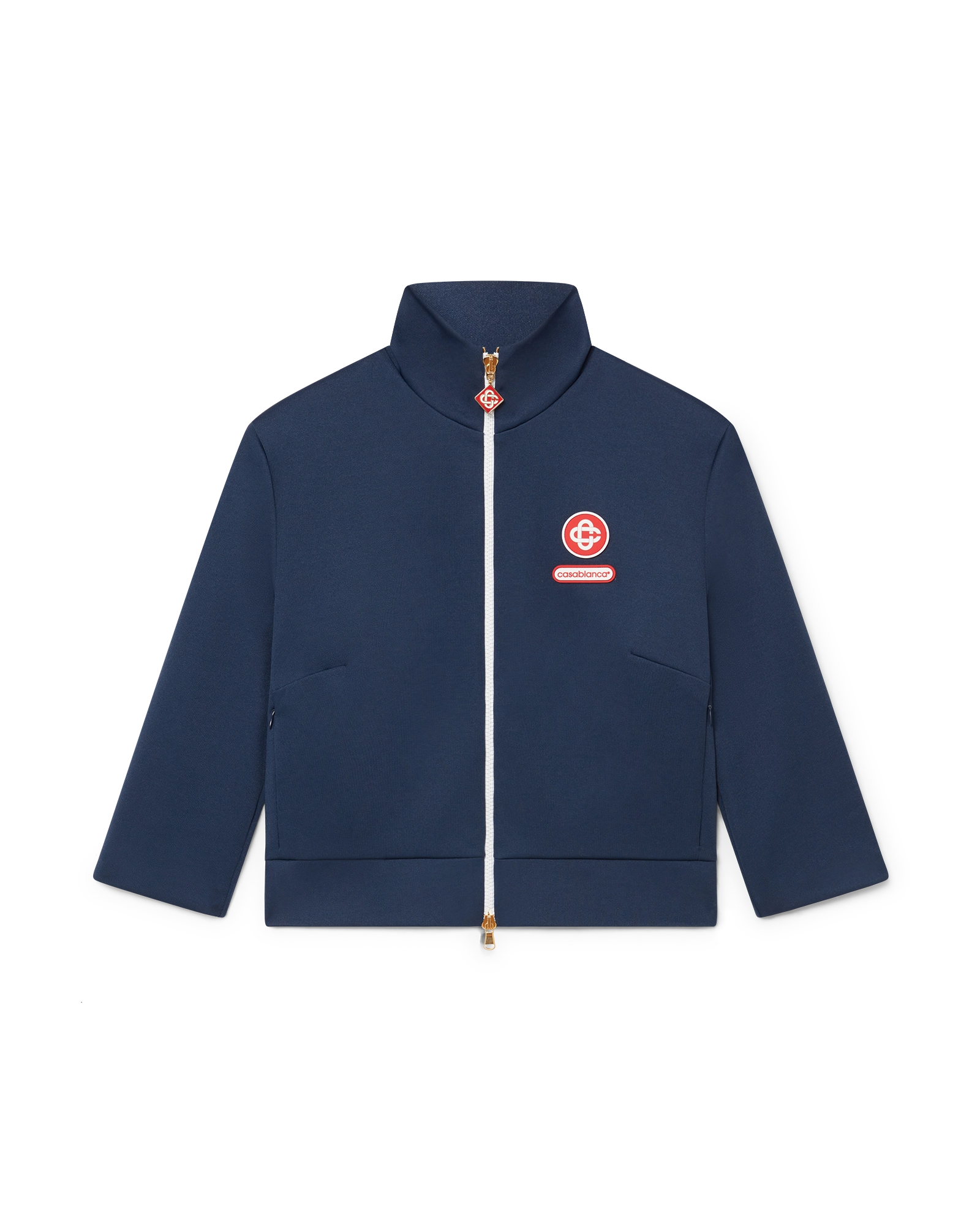 Tricot Cropped Track Jacket