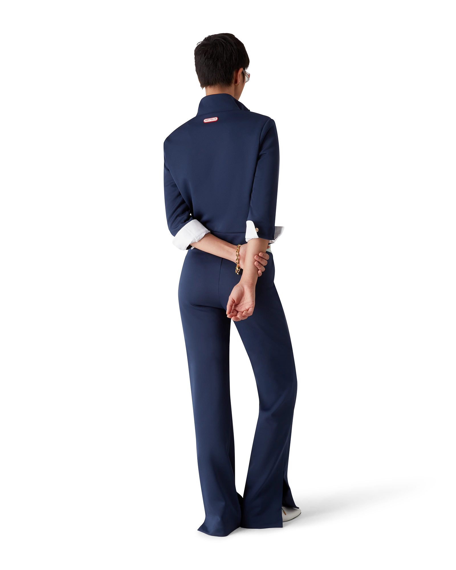 Tricot Cropped Track Jacket - 图片 3