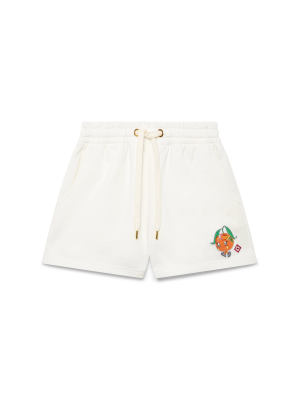 Orange Mascot Sweatshorts