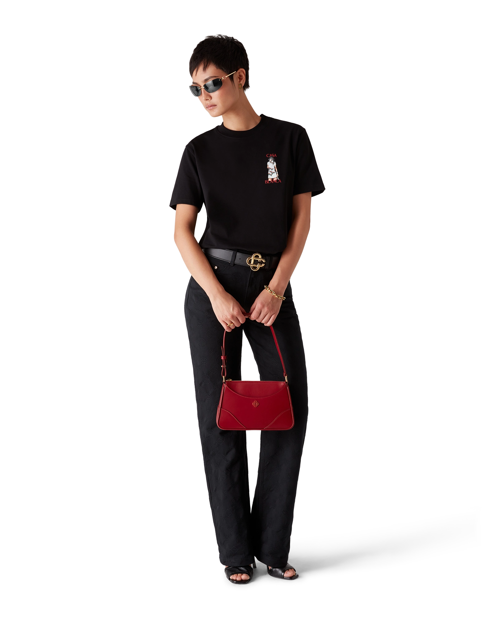 Tennis Girl Short Sleeve T-Shirt - 图片 2