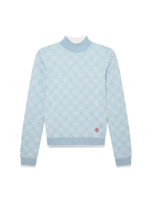 Ski Monogram High Neck Top