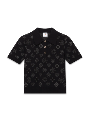 Monogram Jacquard Polo