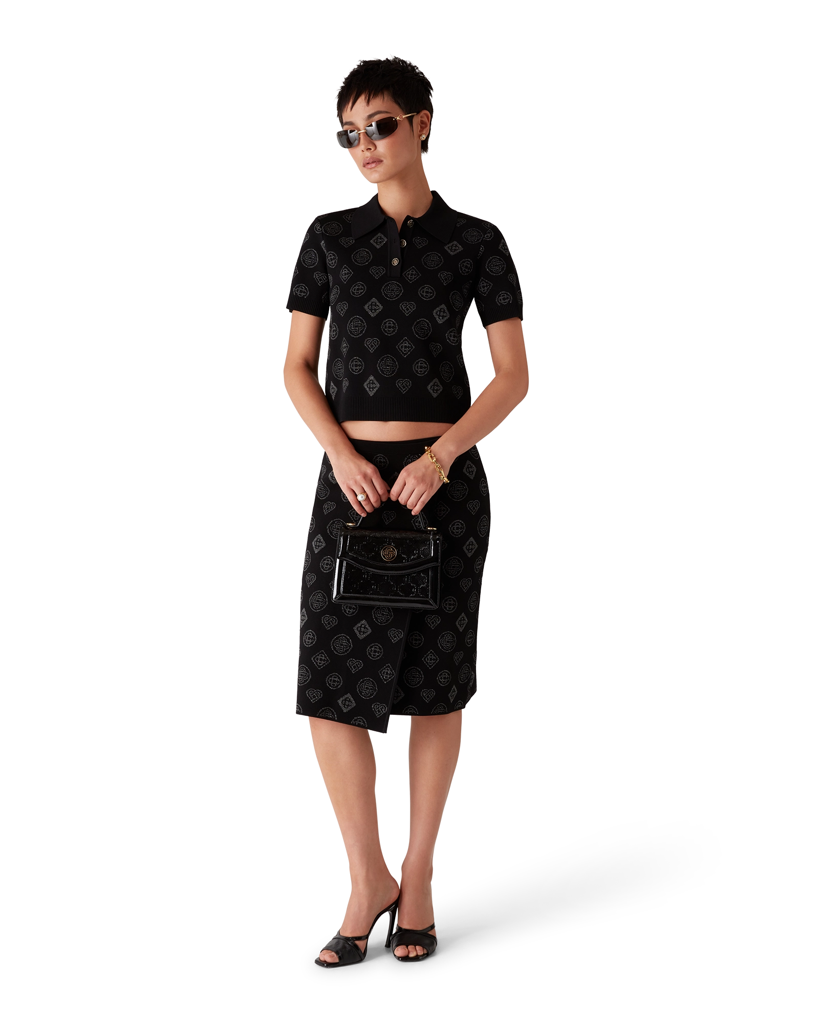 Monogram Jacquard Polo - 图片 5