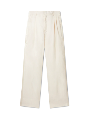 Off-White Wide Leg Trousers