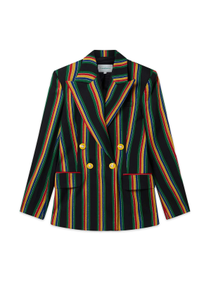 Medallion Double Breasted Jacket