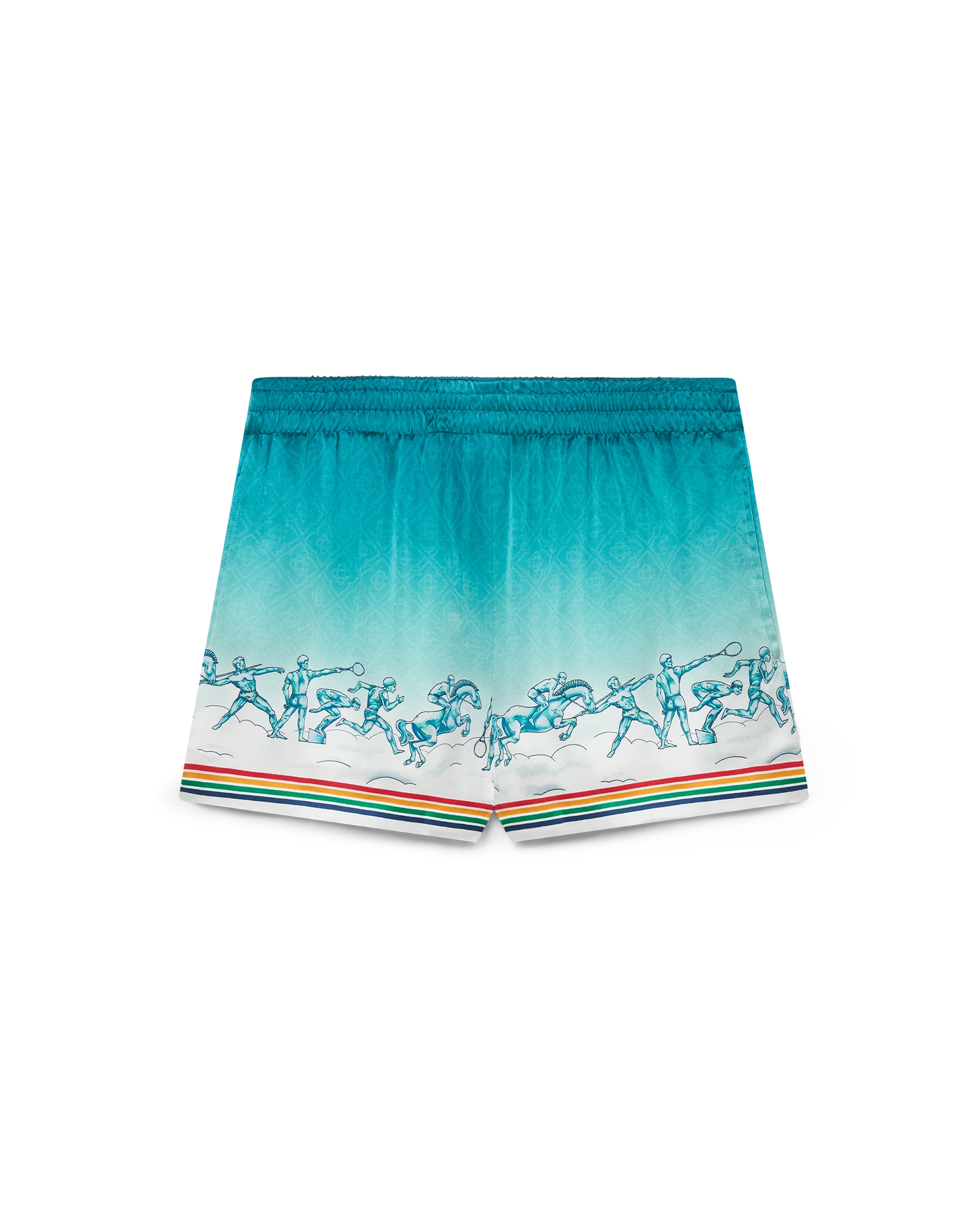 La D??esse Du Stade Silk Shorts