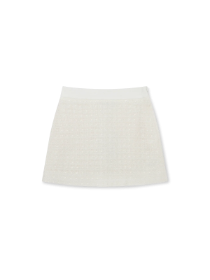 Tweed Mini Skirt