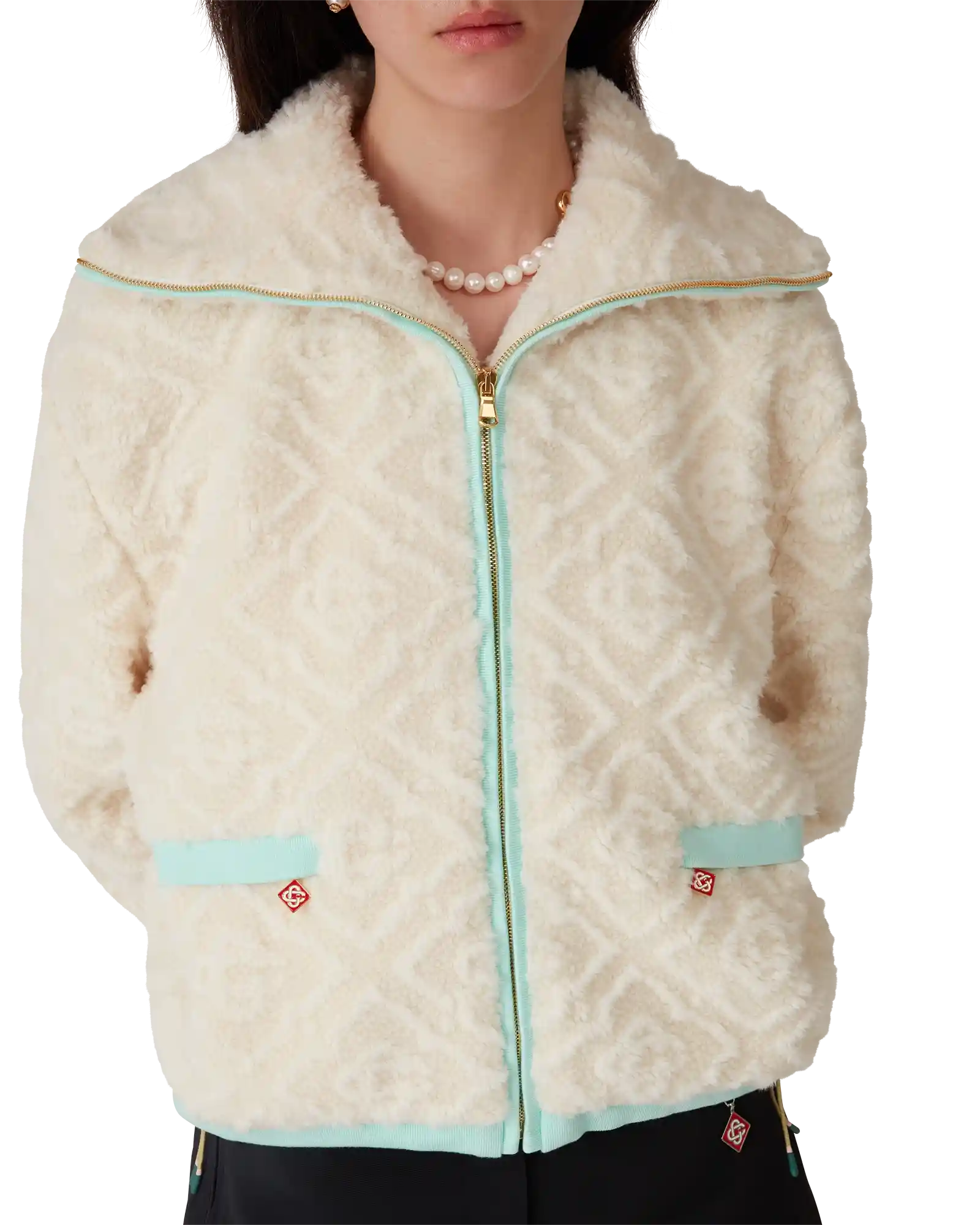 Monogram Jacquard Fleece Jacket - 图片 5