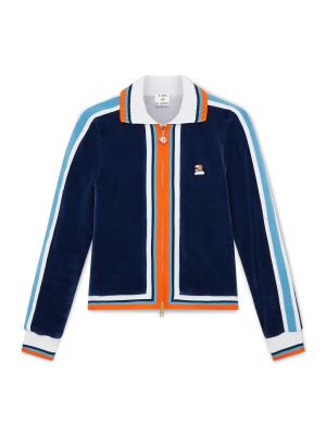 Velour Montagne Track Jacket