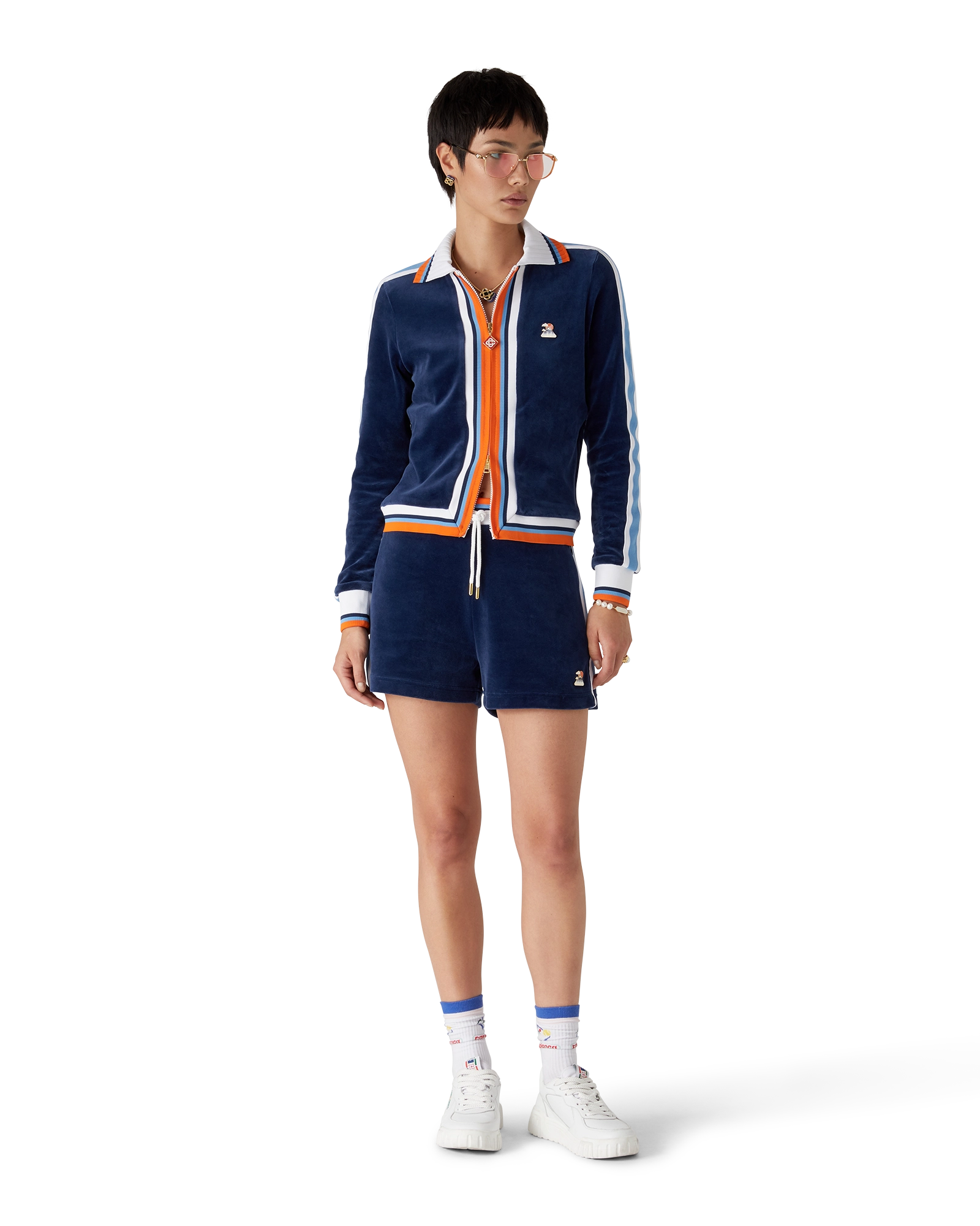 Velour Montagne Track Jacket - 图片 2