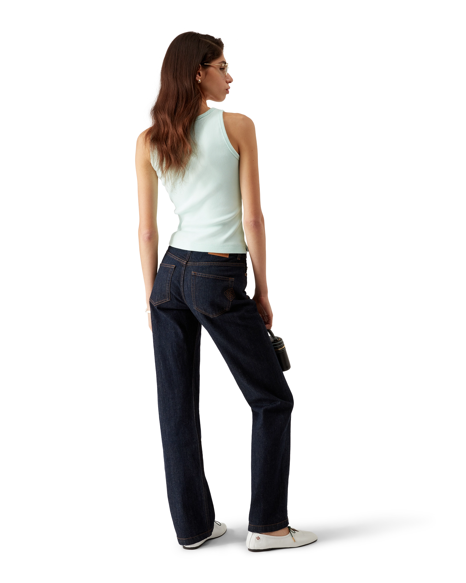 Ribbed Jersey Tank Top - 图片 3