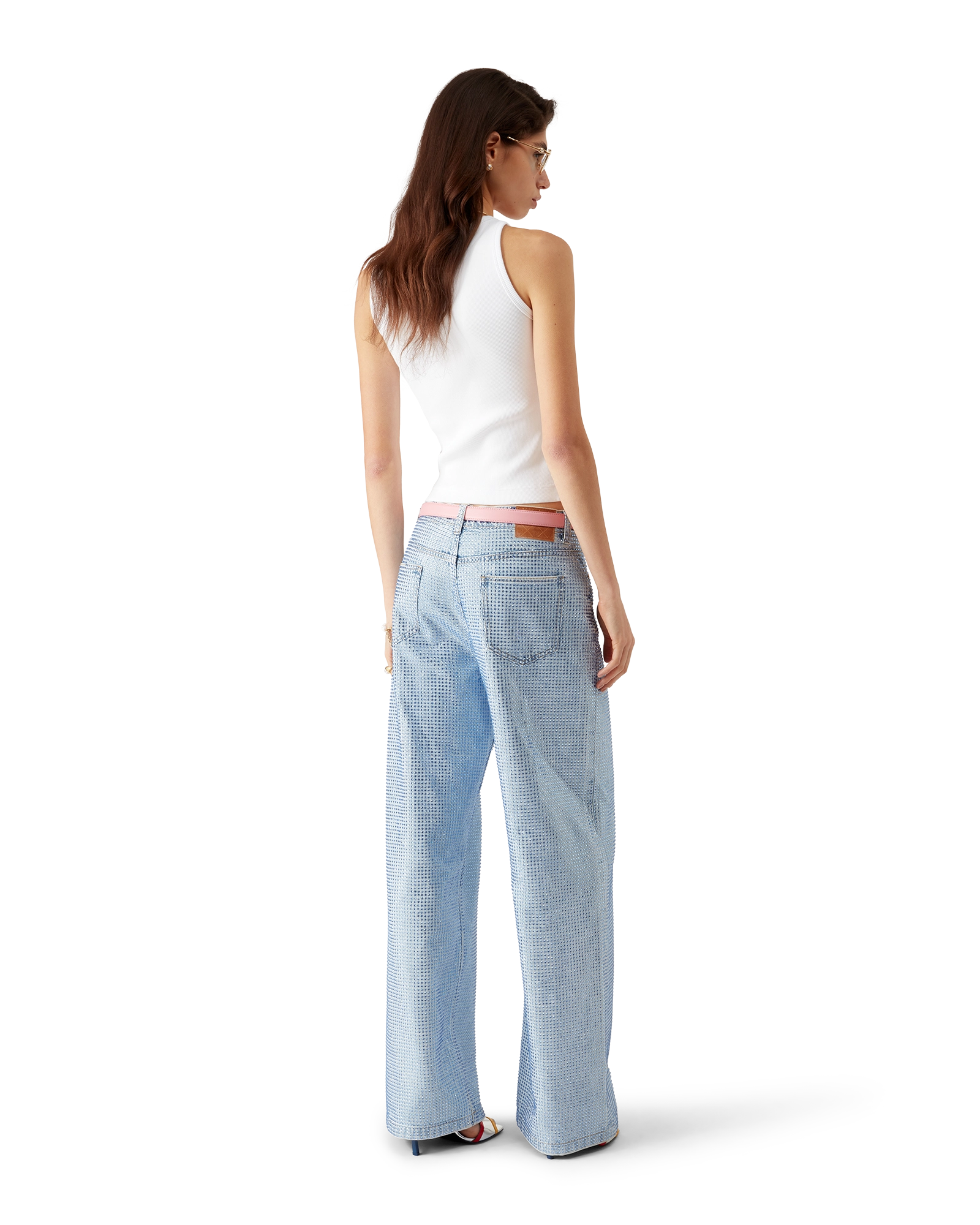 Ribbed Jersey Tank Top - 图片 3