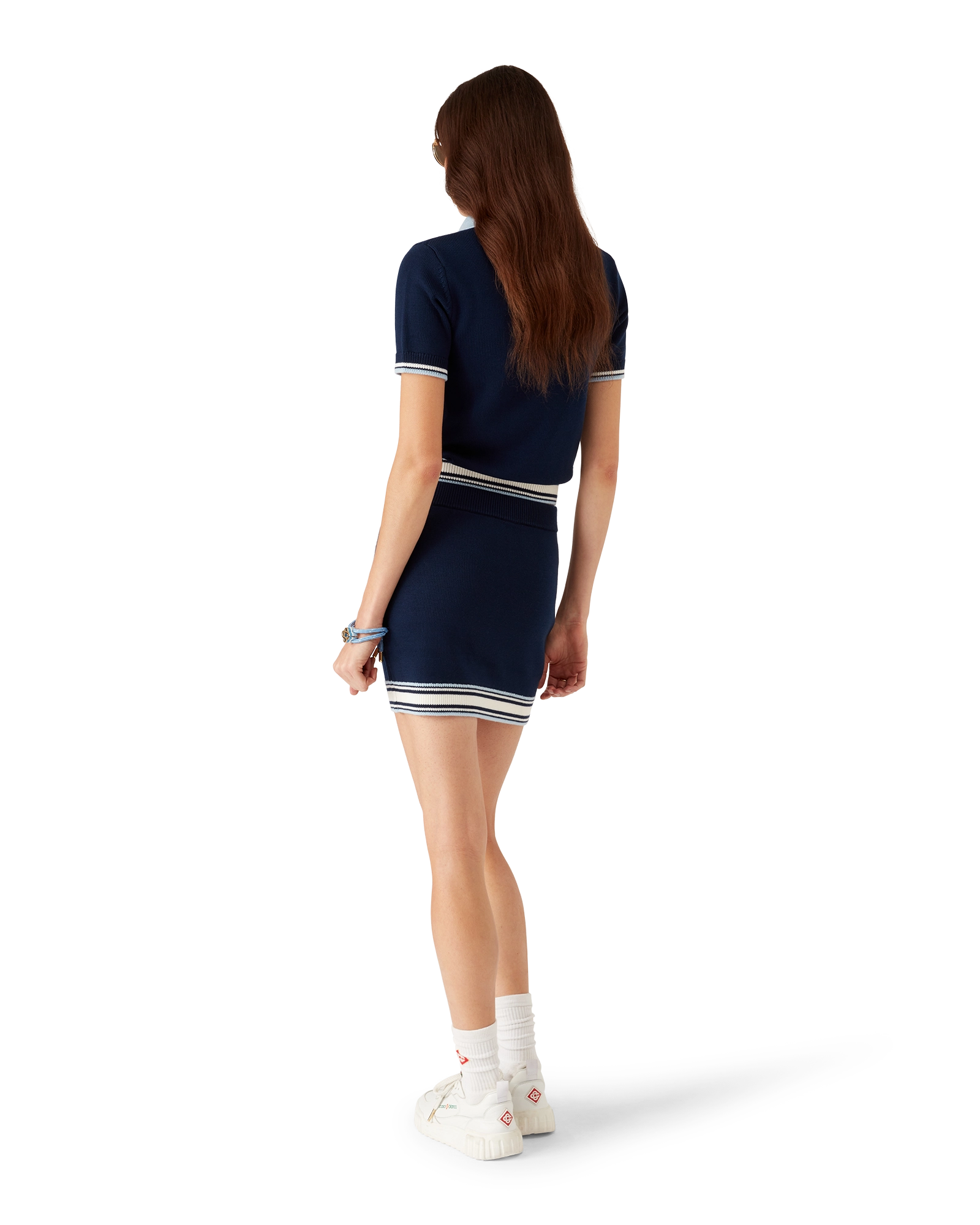 Merino Knit Tennis Polo Shirt - 图片 3