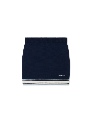 Merino Knit Tennis Skirt