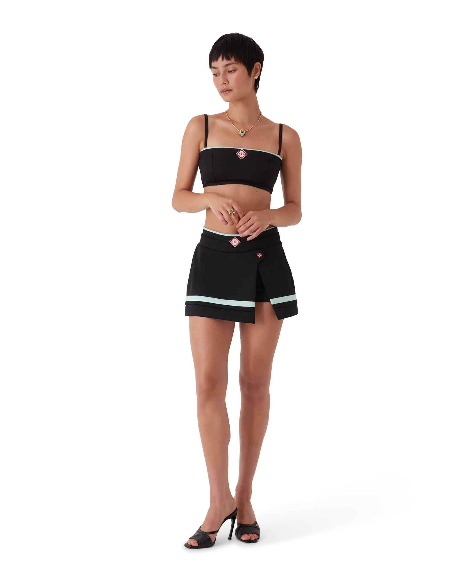 Tricot Mini Skirt - 图片 2