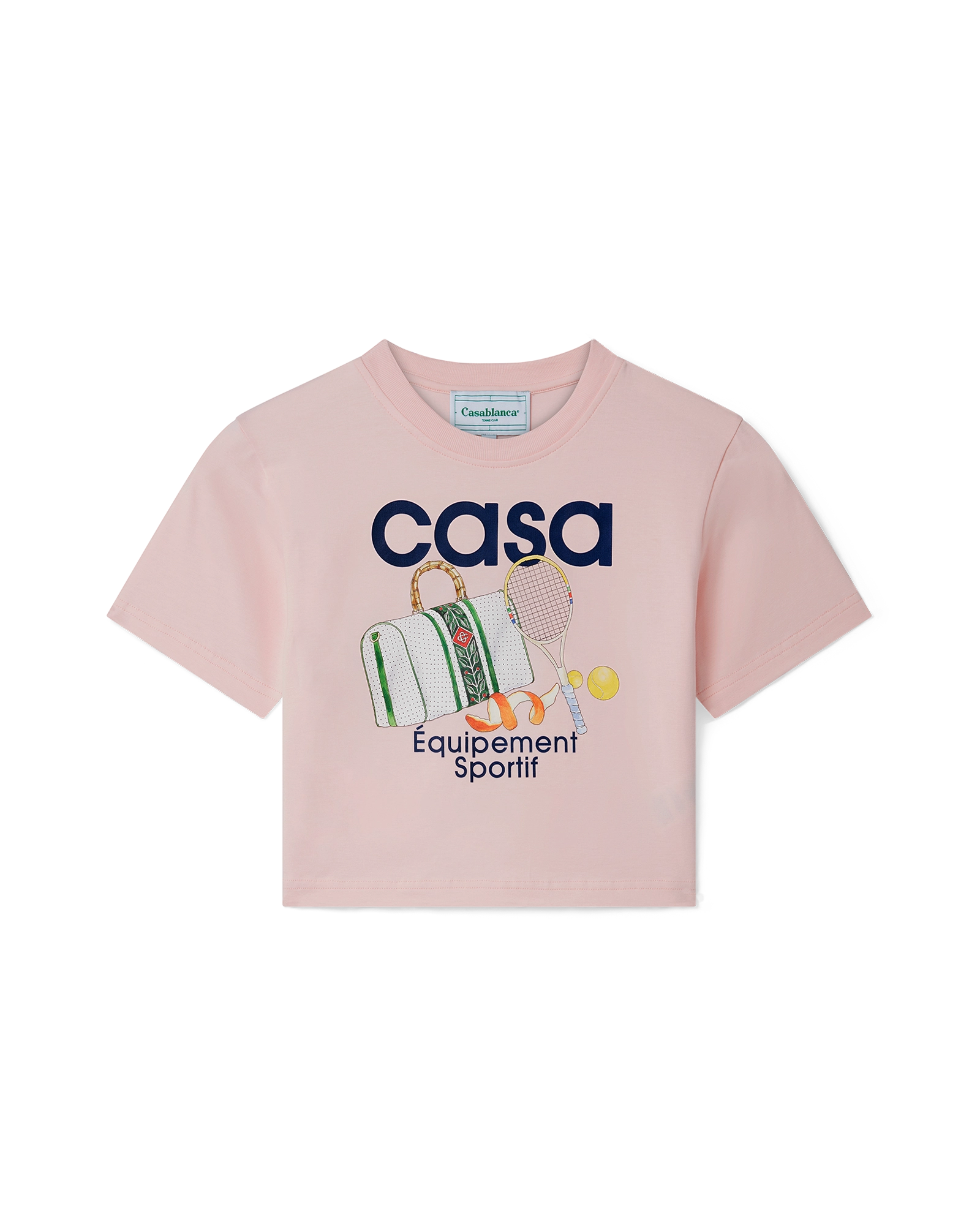 Equipement Sportif Cropped Short Sleeve T-Shirt