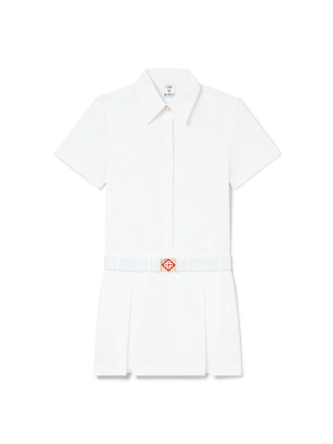 Pleated Tennis Mini Dress