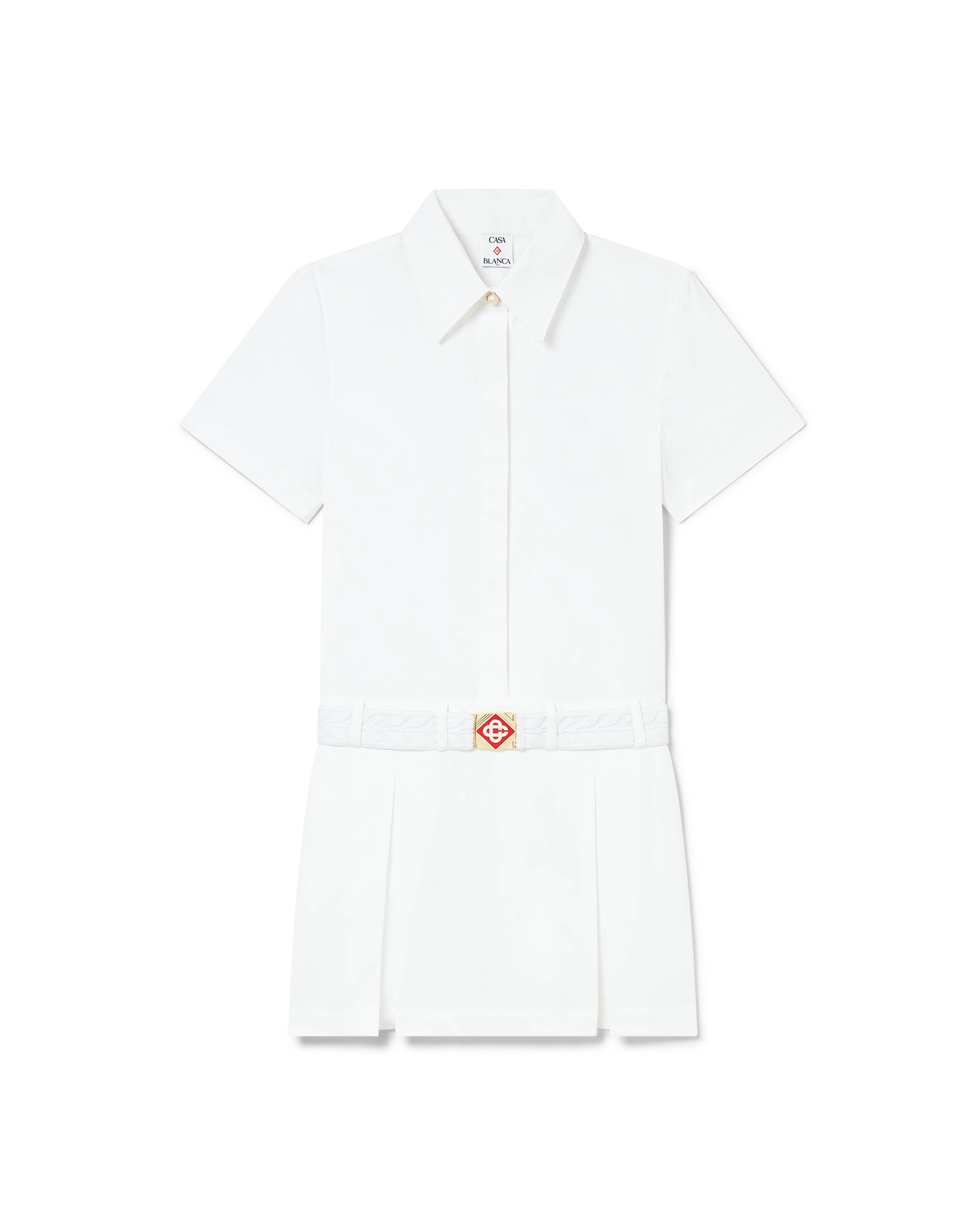 Pleated Tennis Mini Dress