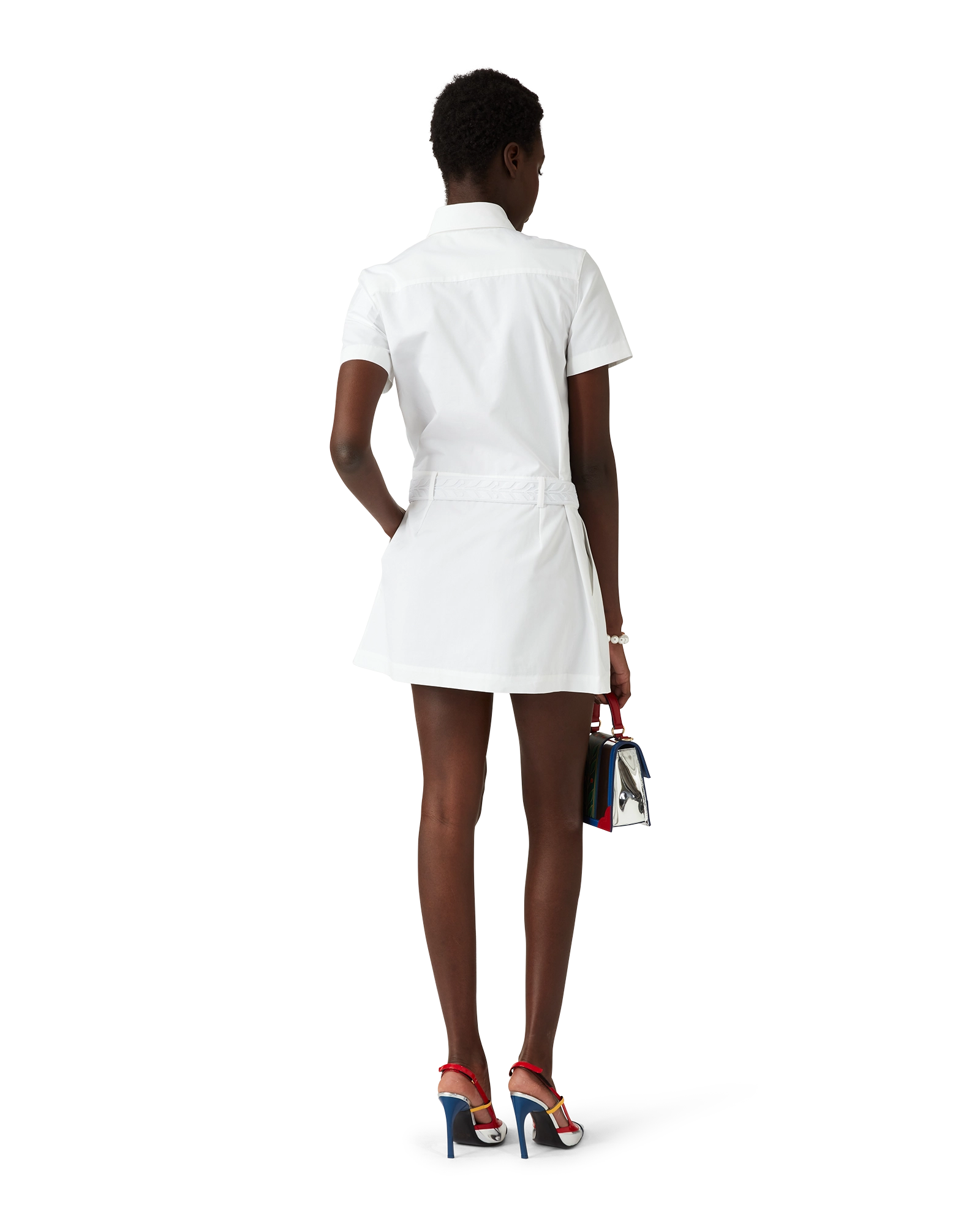 Pleated Tennis Mini Dress - 图片 3