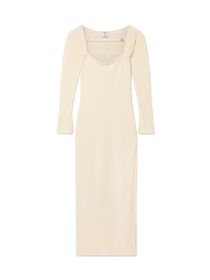 Textured Knitted Dress