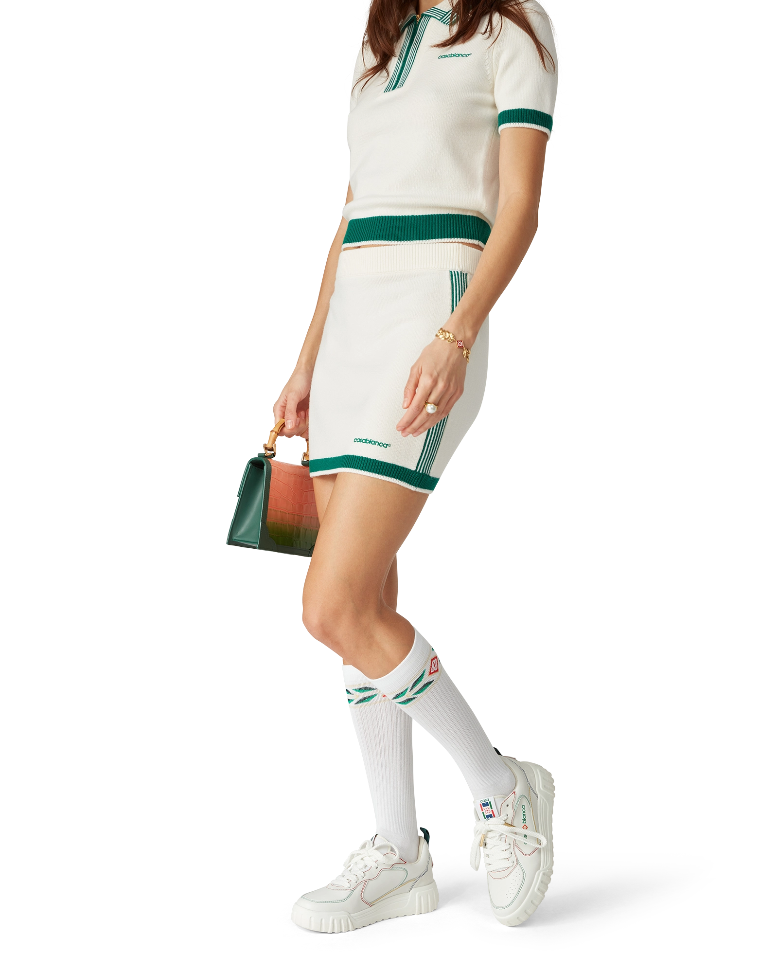 Knit Tennis Skirt - 图片 4