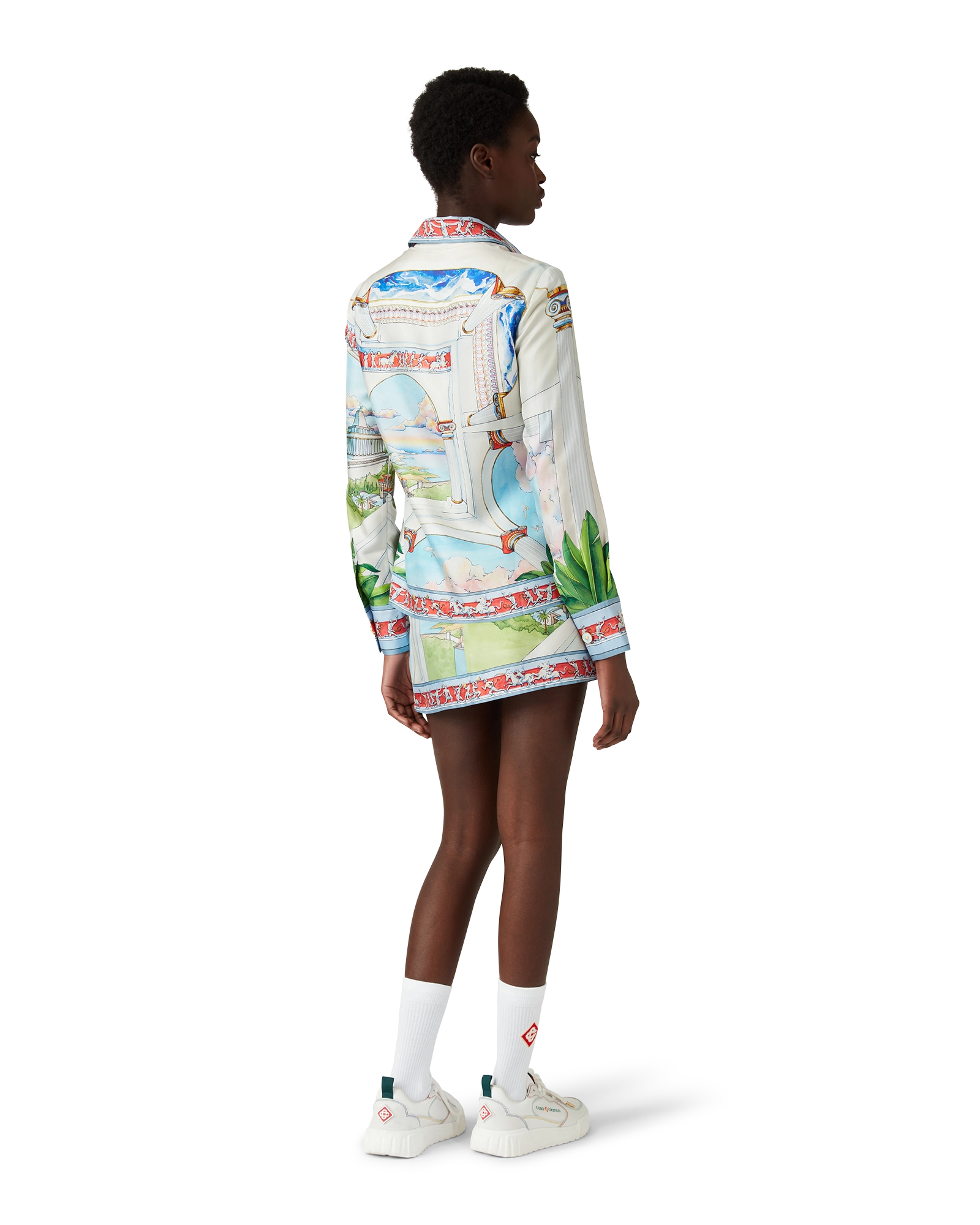 Le Passage Silk Mini Skirt - 图片 3