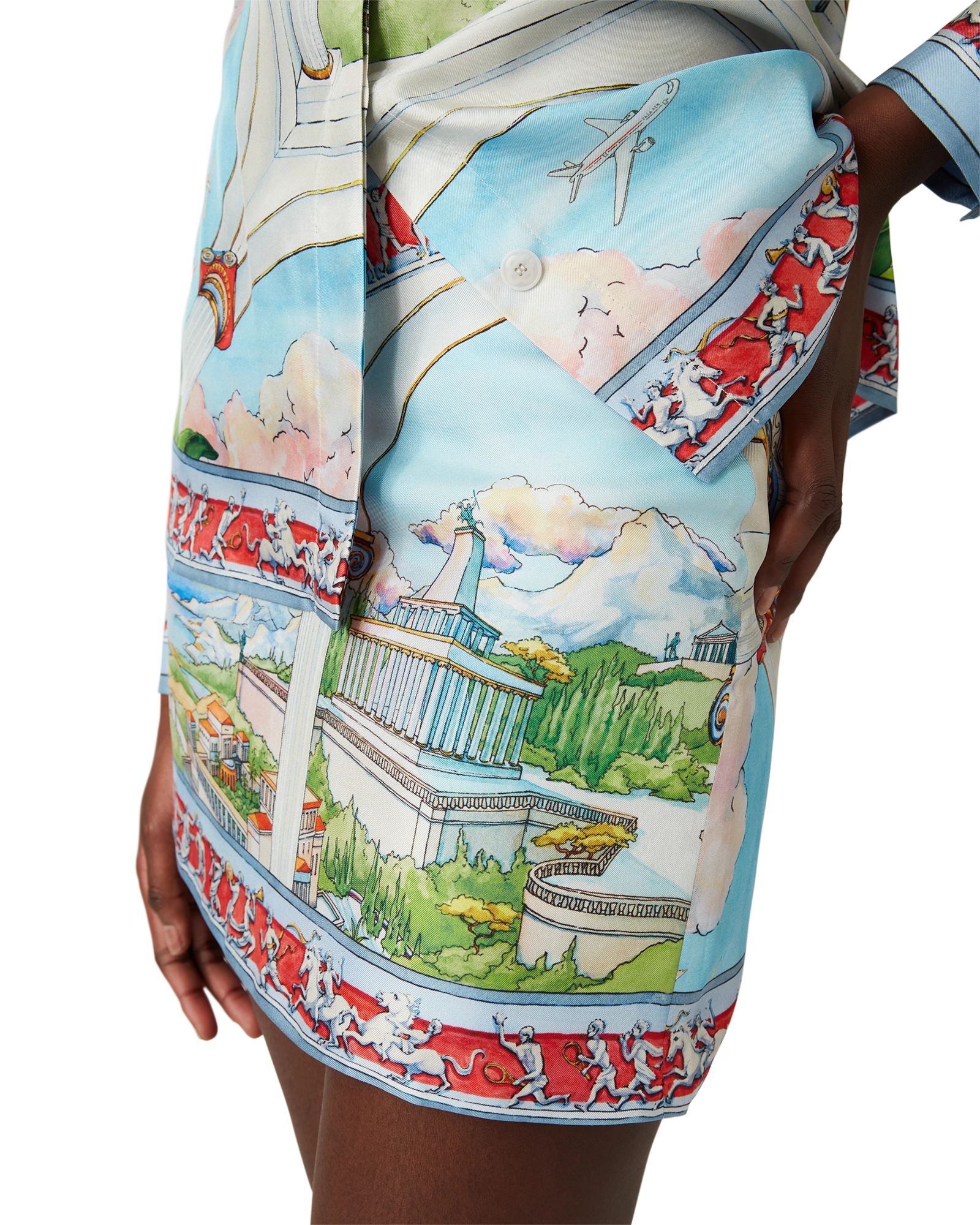 Le Passage Silk Mini Skirt - 图片 5