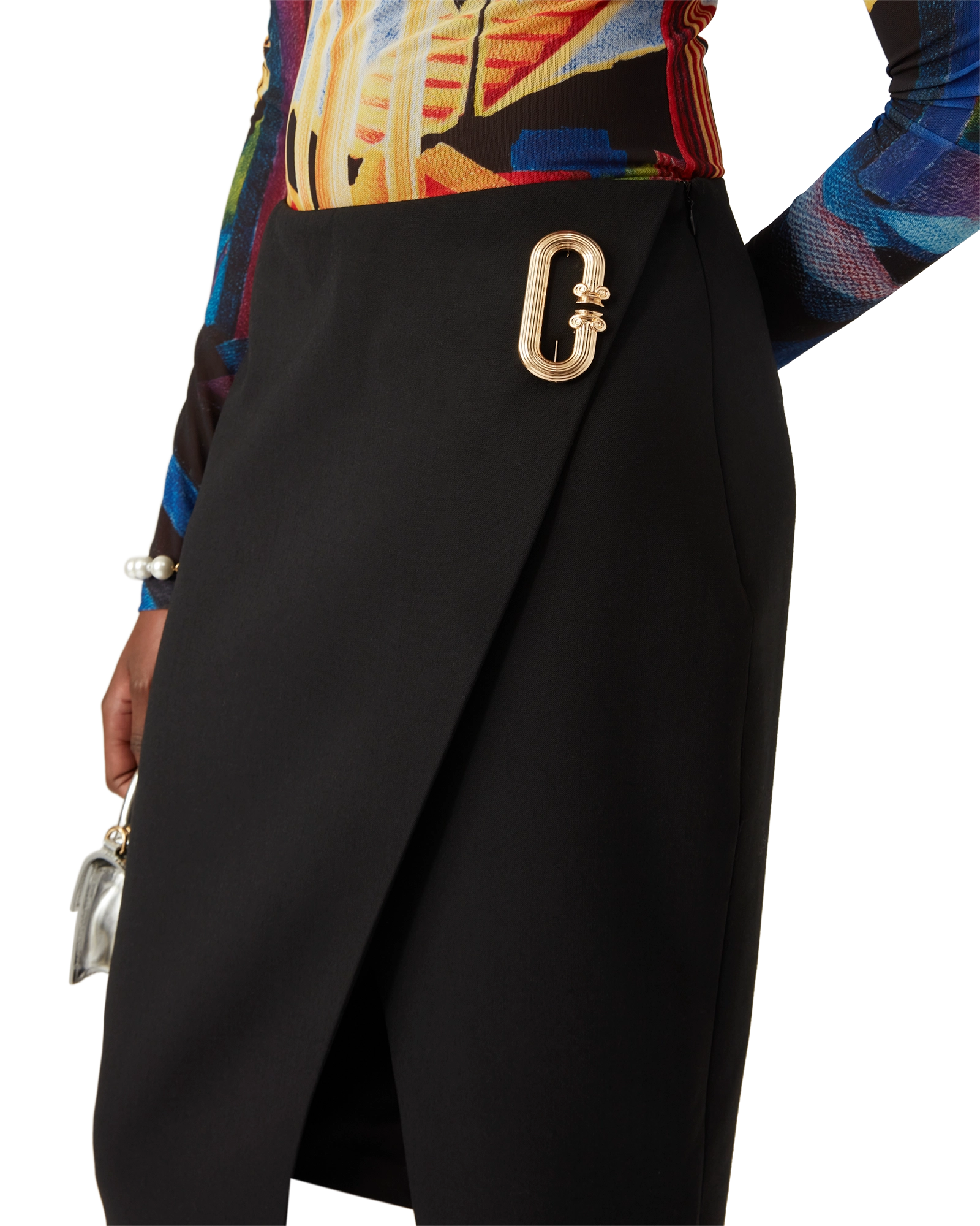 Tailored Wrap Skirt - 图片 4