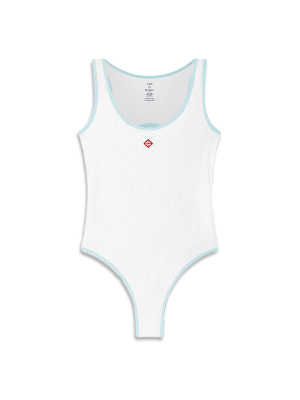 Jacquard Monogram Swimsuit