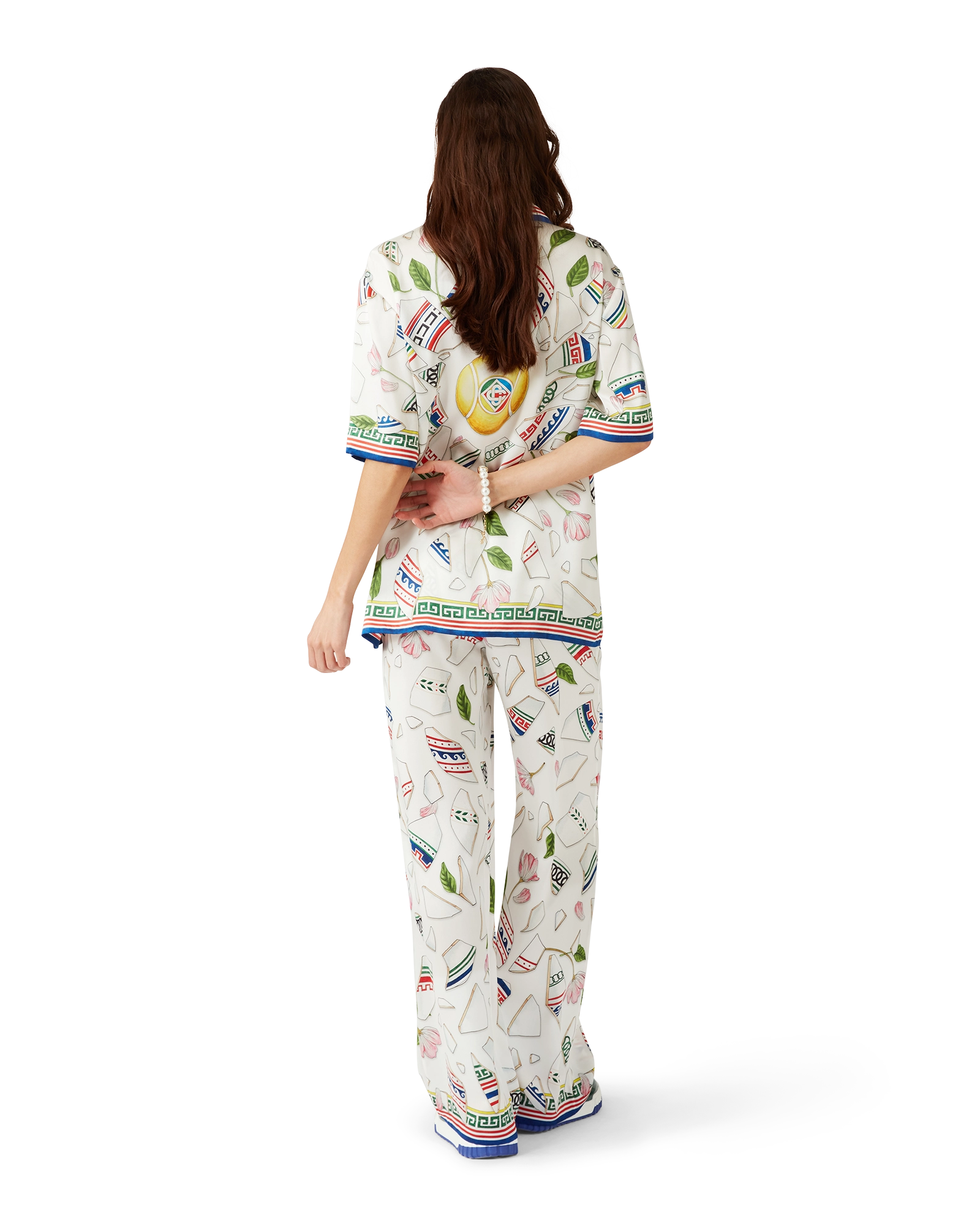 Le Vase Brise Silk Trousers - 图片 3