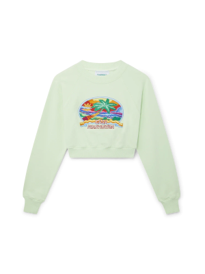 Casa Phantastica Cropped Sweatshirt