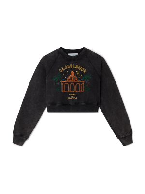 School of Beautiful Cropped Sweatshirt