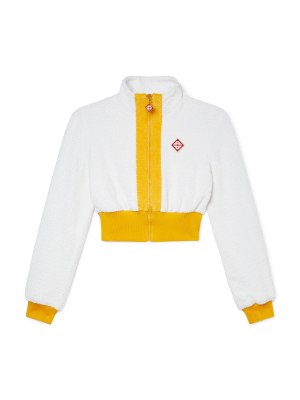 Monogram Terry Track Top
