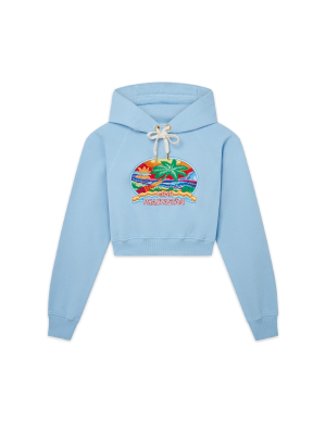 Casa Phantastica Cropped Hooded Sweatshirt