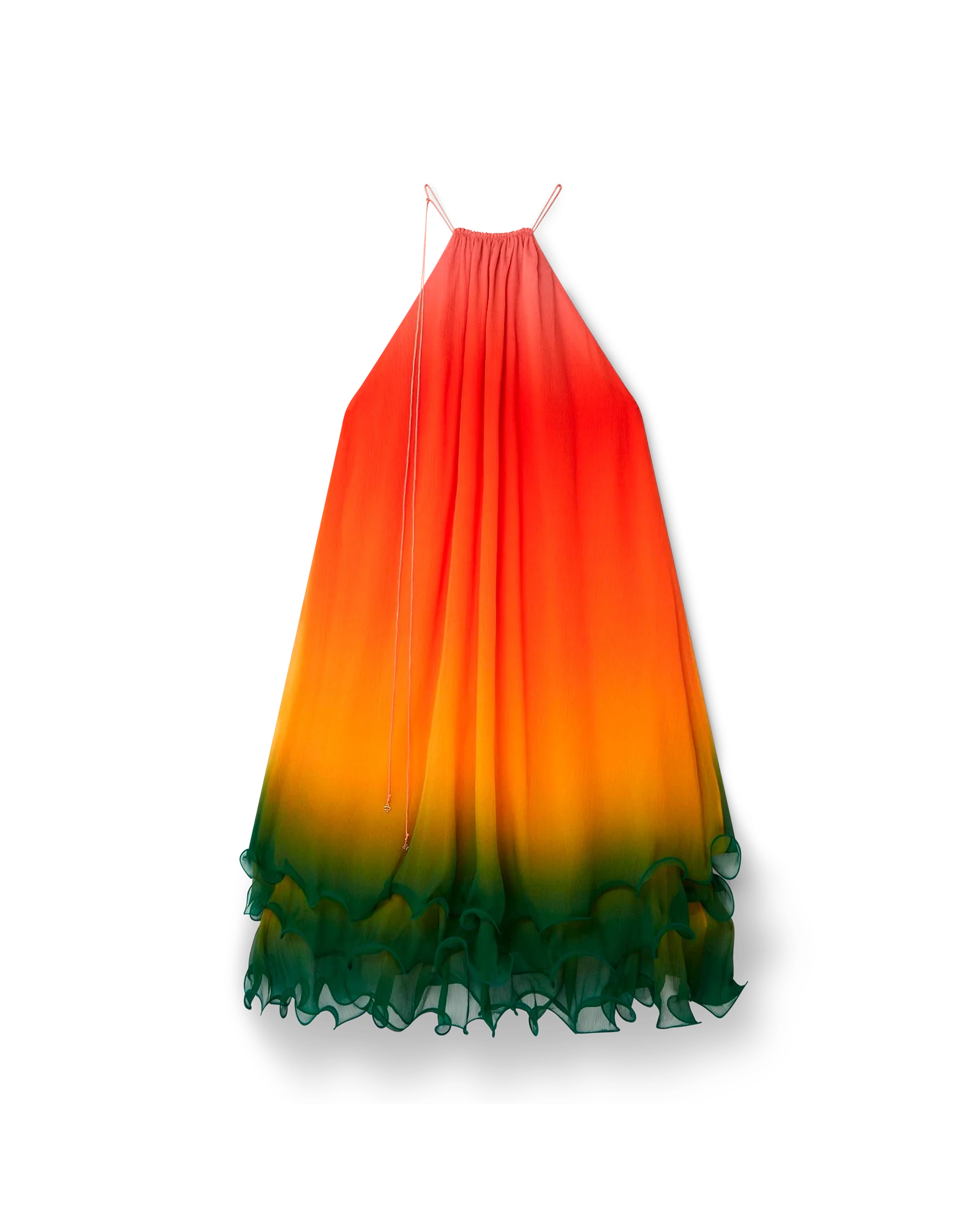 Rainbow Gradient Cocktail Dress - 图片 6