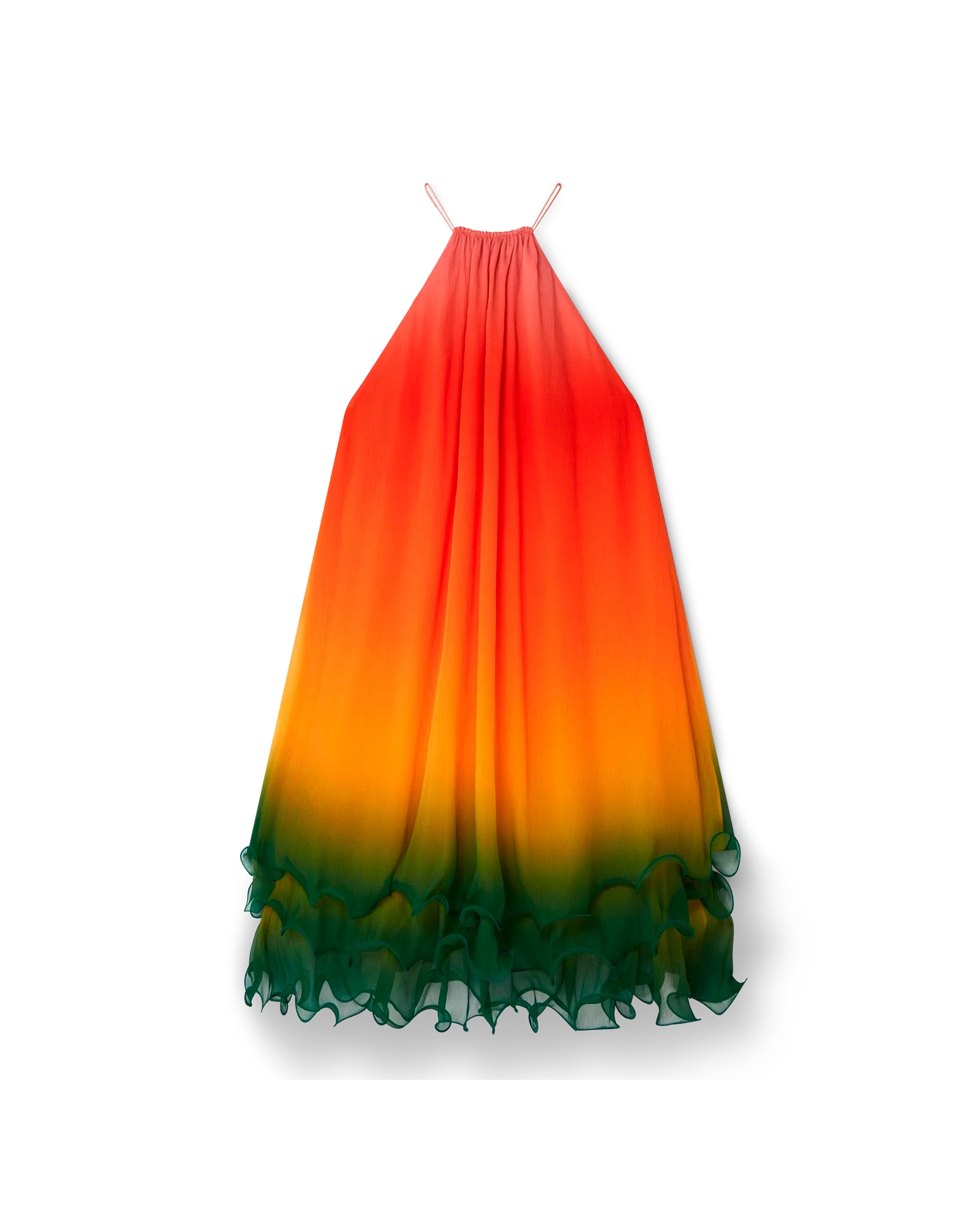 Rainbow Gradient Cocktail Dress - 图片 7