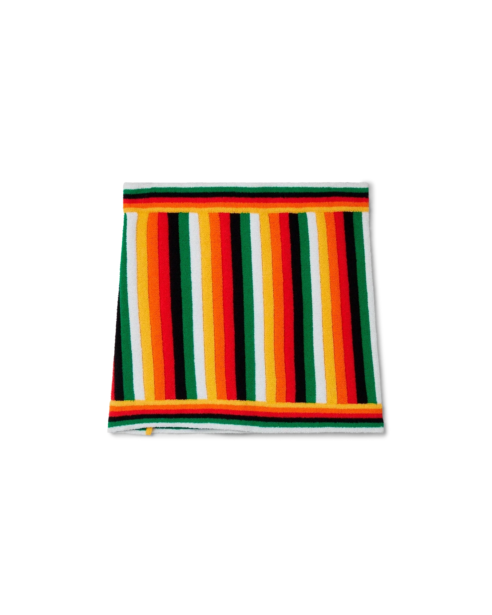 Striped Towelling Skirt - 图片 2