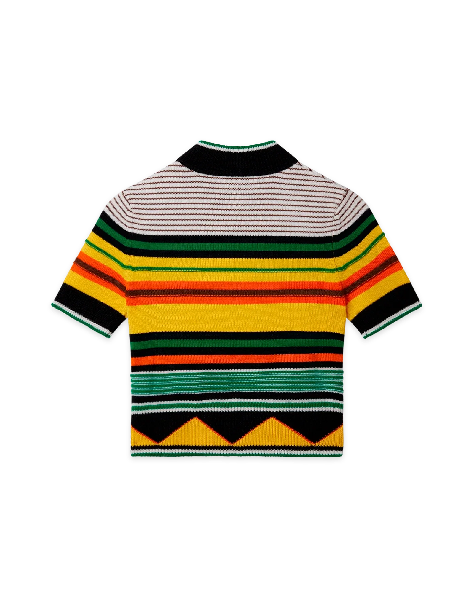 Knitted Striped Shirt - 图片 6