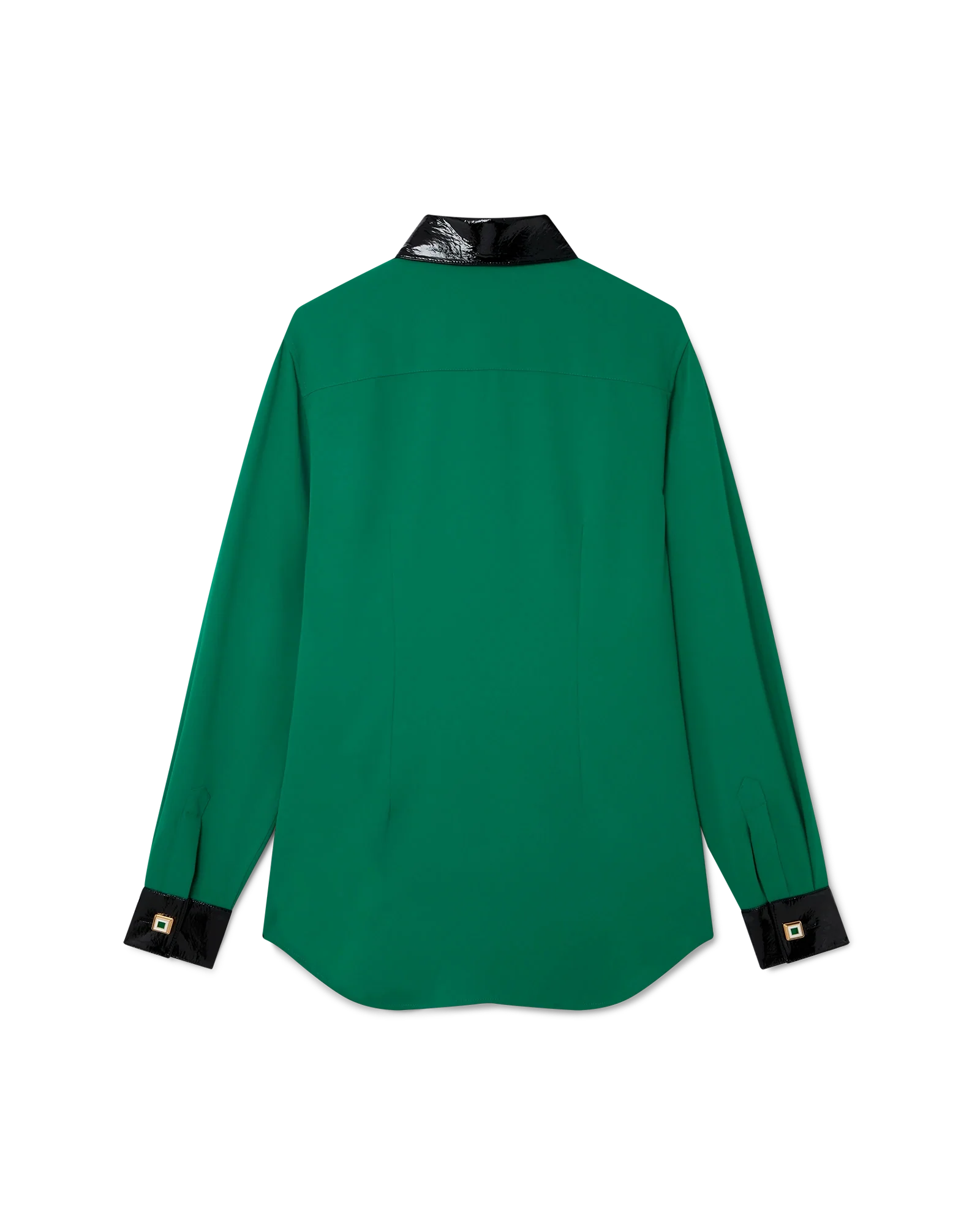 Collared Long Sleeve Shirt - 图片 2