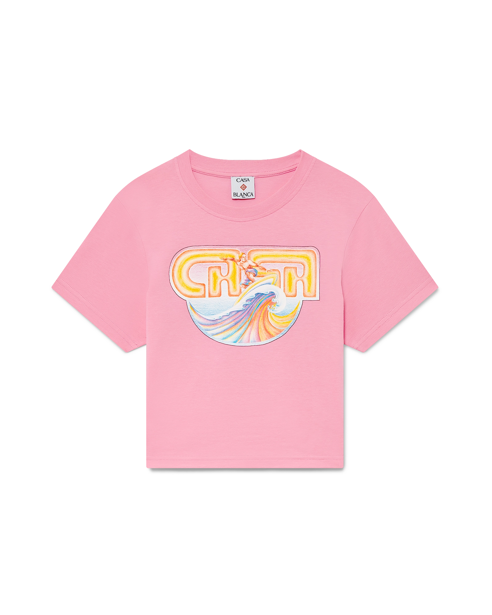 Casa Surf Cropped Short Sleeve T-Shirt