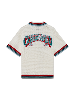 Gothic Crochet Short Sleeve Shirt