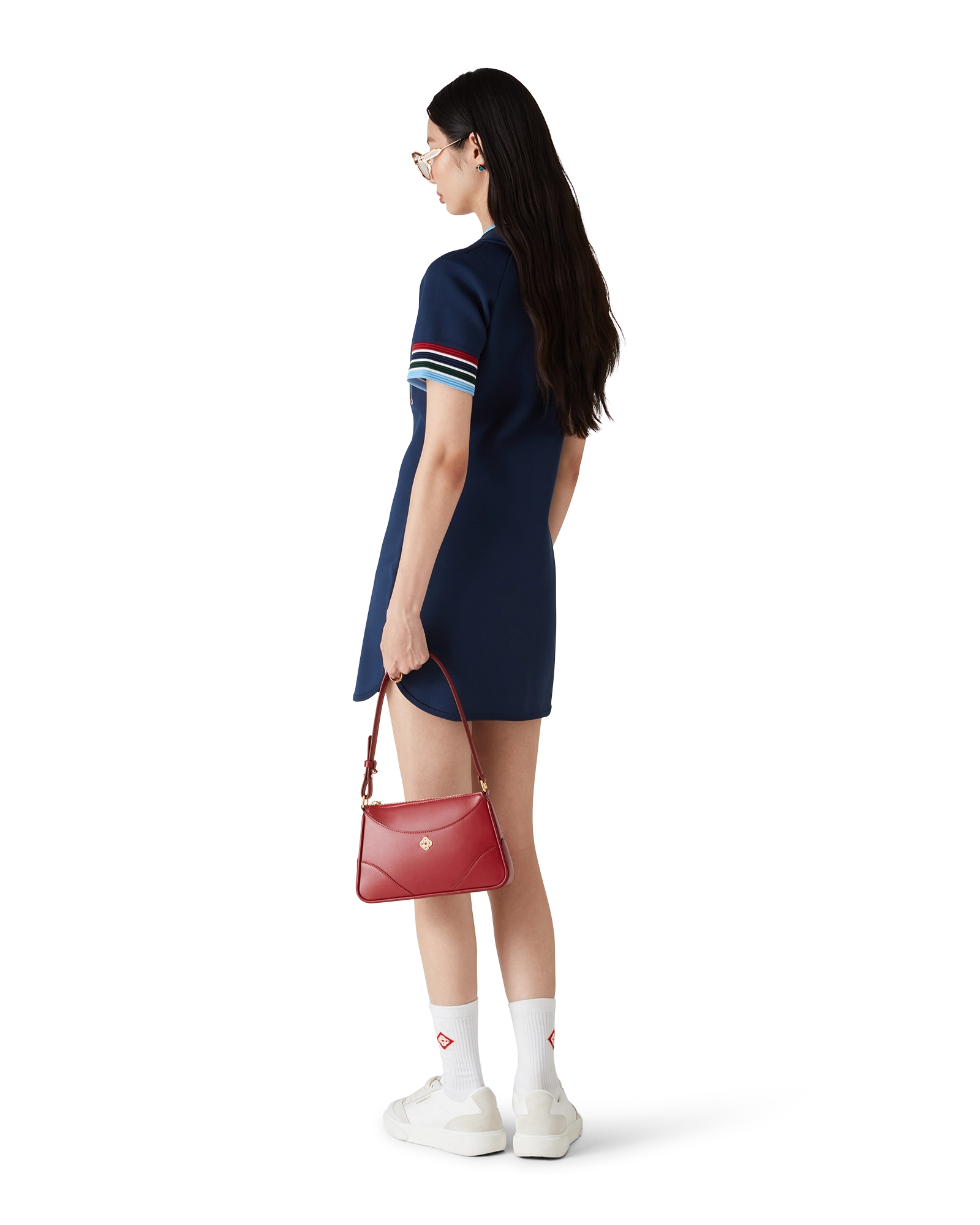 Knit Baseball Dress - 图片 3