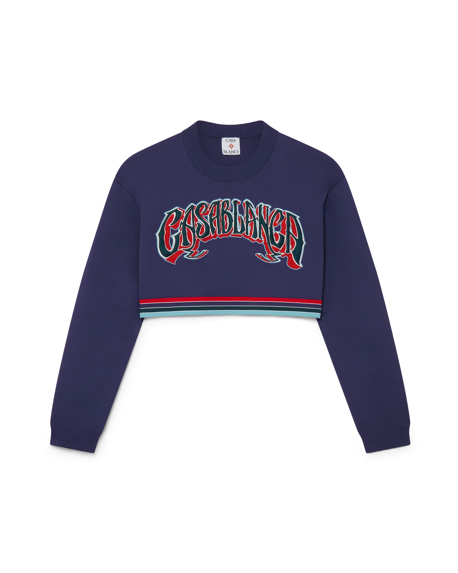 Baseball Cropped Jumper