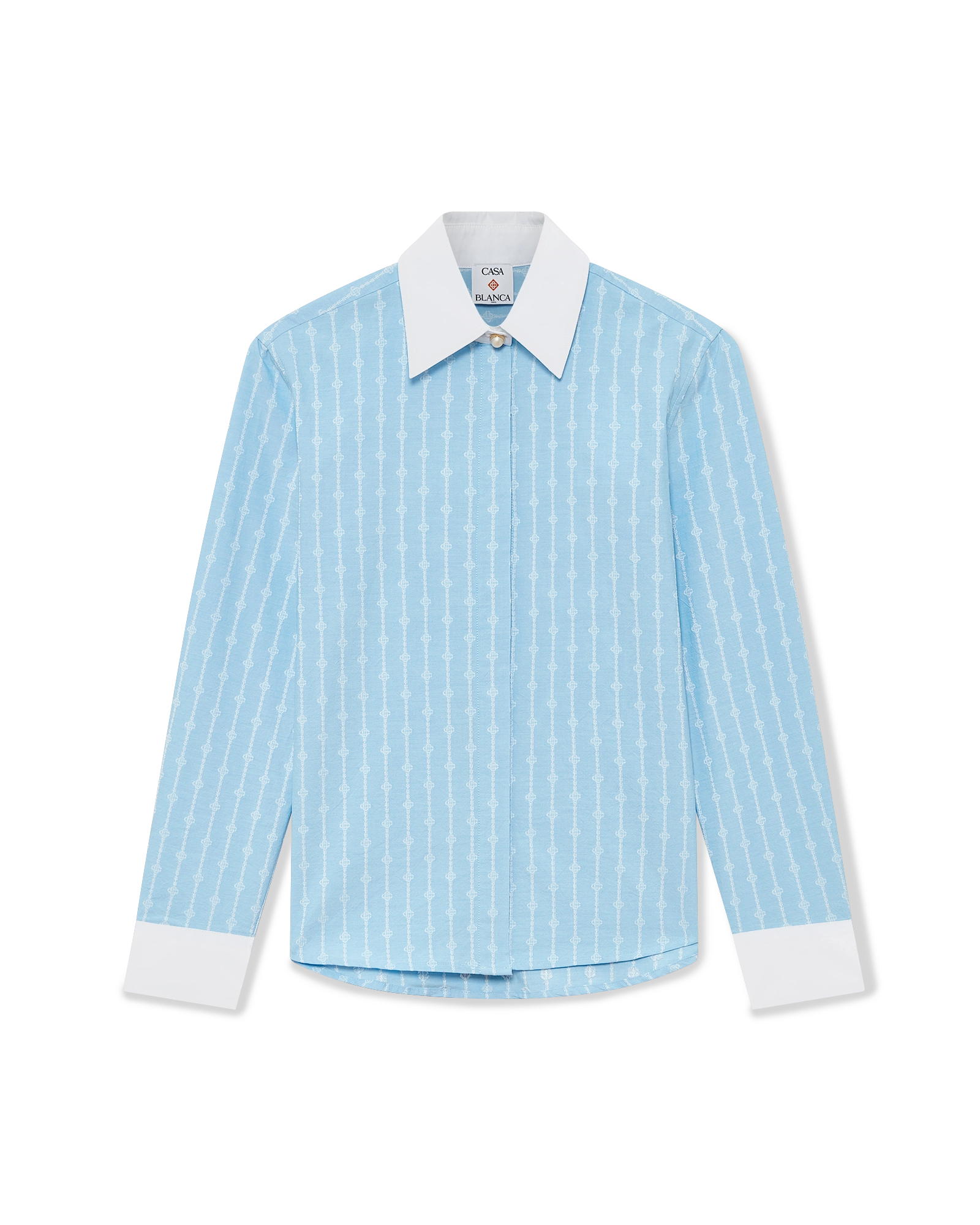 Pinstripe Laurel Long Sleeve Shirt
