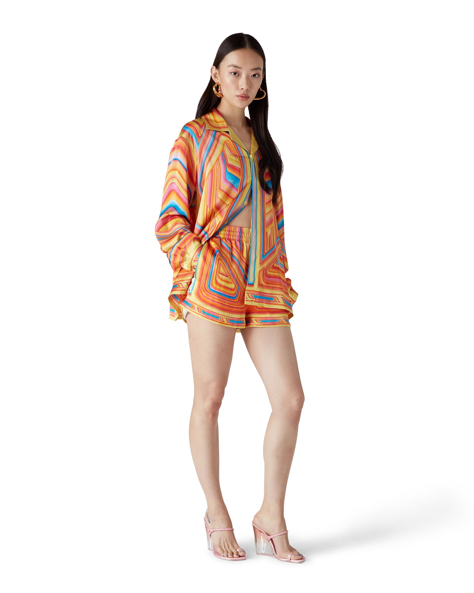 Low Rider Silk Shorts - 图片 2