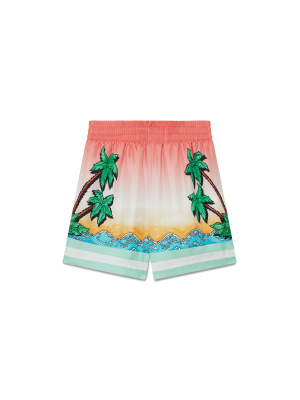 Tennis Club Silk Shorts